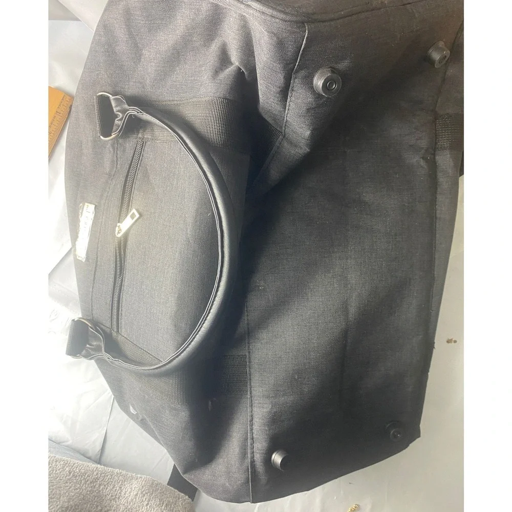 Prestige Black Duffle Bag Travel Weekender Carry‎ On Luggage